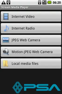 Stream Media Player android App screenshot 2